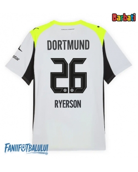 Borussia Dortmund Julian Ryerson #26 Tricou Fotbal Replică 2025-26 Barbati Deplasare